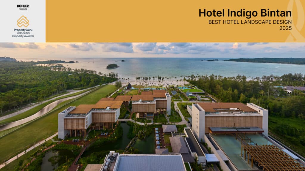 Turning Red Earth into a Living Lagoon: Hotel Indigo Bintan Wins PropertyGuru Asia & Indonesia Property Award Best Commercial Landscape Design